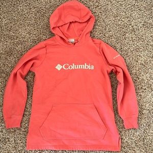 Columbia Hoodie- Hot Pink